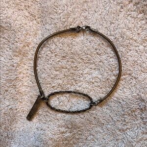 Rocker rope bracelet by British designer Lisa e.moss